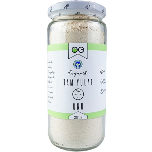 Organik Tam Yulaf Unu +6 Ay