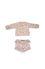 UV Korumalı Alt Üst Kız Bebek Set - Pretty Floral