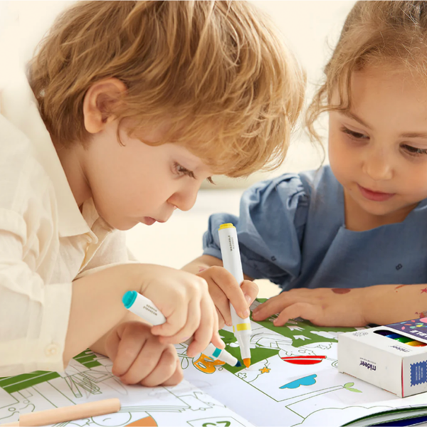 Çizim ve Boyama Kitabı - Pembe