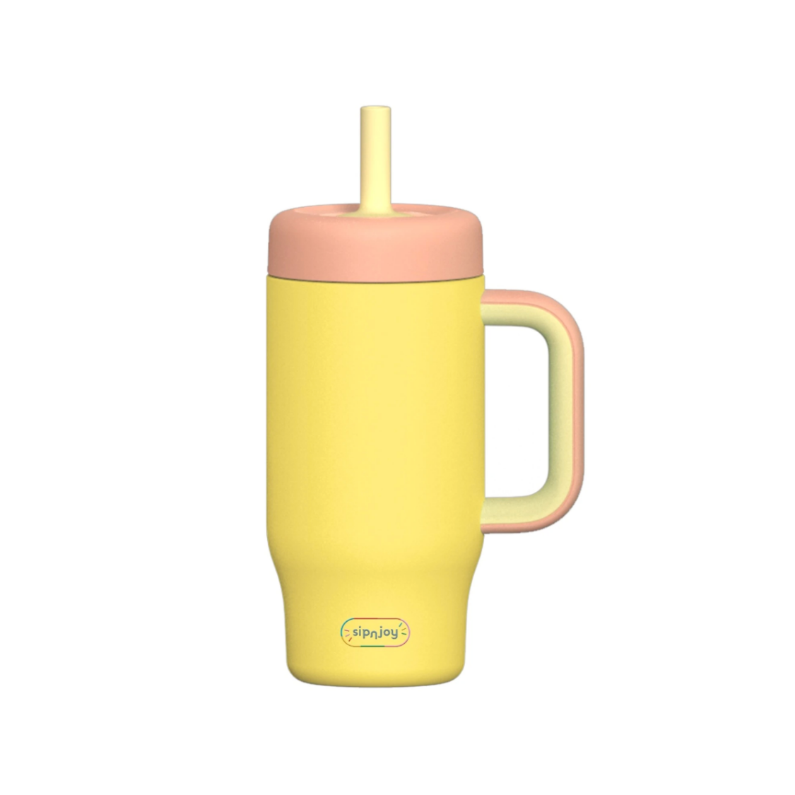 HandleHug Tumbler - Sarı, 550 ml
