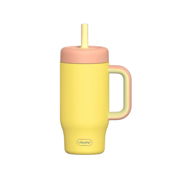 HandleHug Tumbler - Sarı, 550 ml