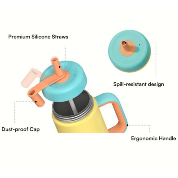 HandleHug Tumbler - Lacivert, 550 ml