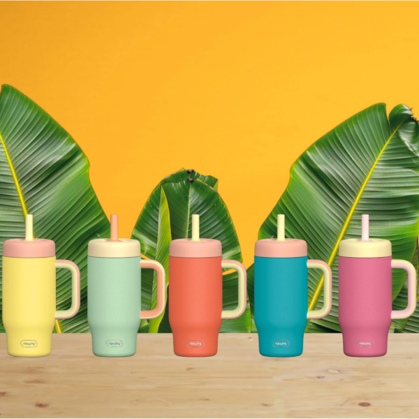 HandleHug Tumbler - Turkuaz, 550 ml