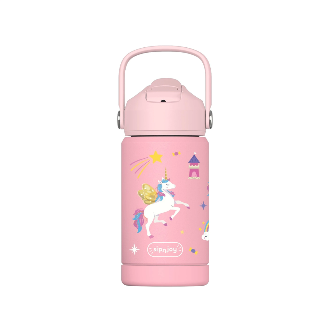 FlipSip Çocuk Su Termosu - Golden Horn, 360 ml