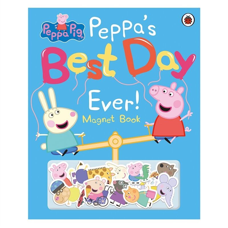 Peppa Pig - Peppa S Best Day Ever Magnet Book