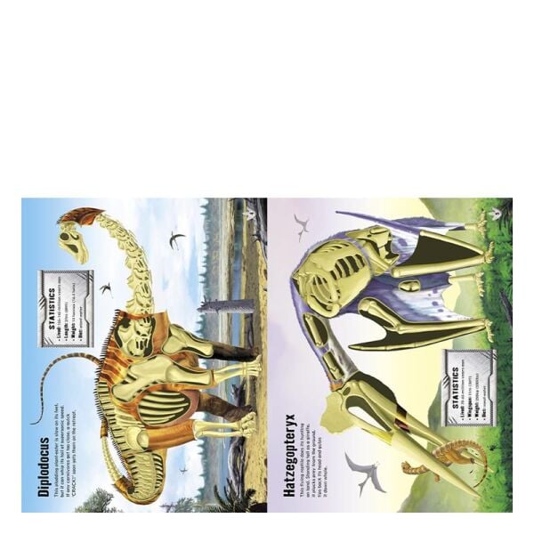 Build Your Own Dinosaurs Sticker Book