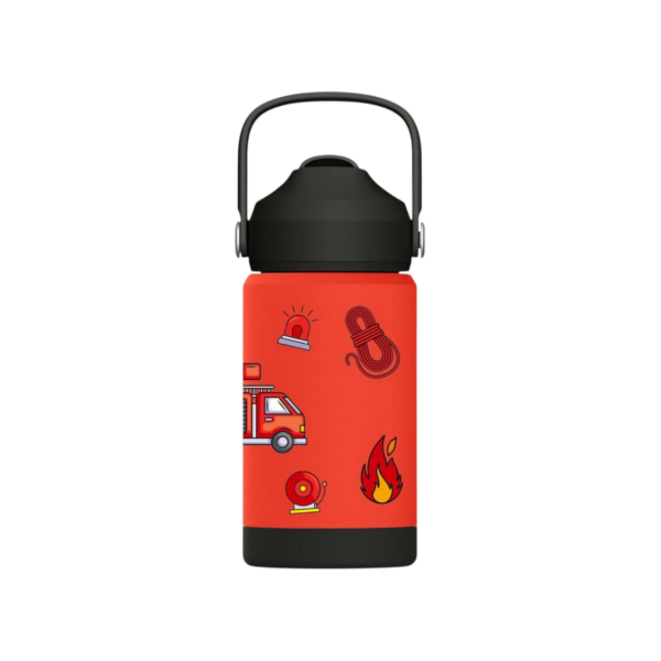 FlipSip Çocuk Su Termosu - Firefighter, 360 ml