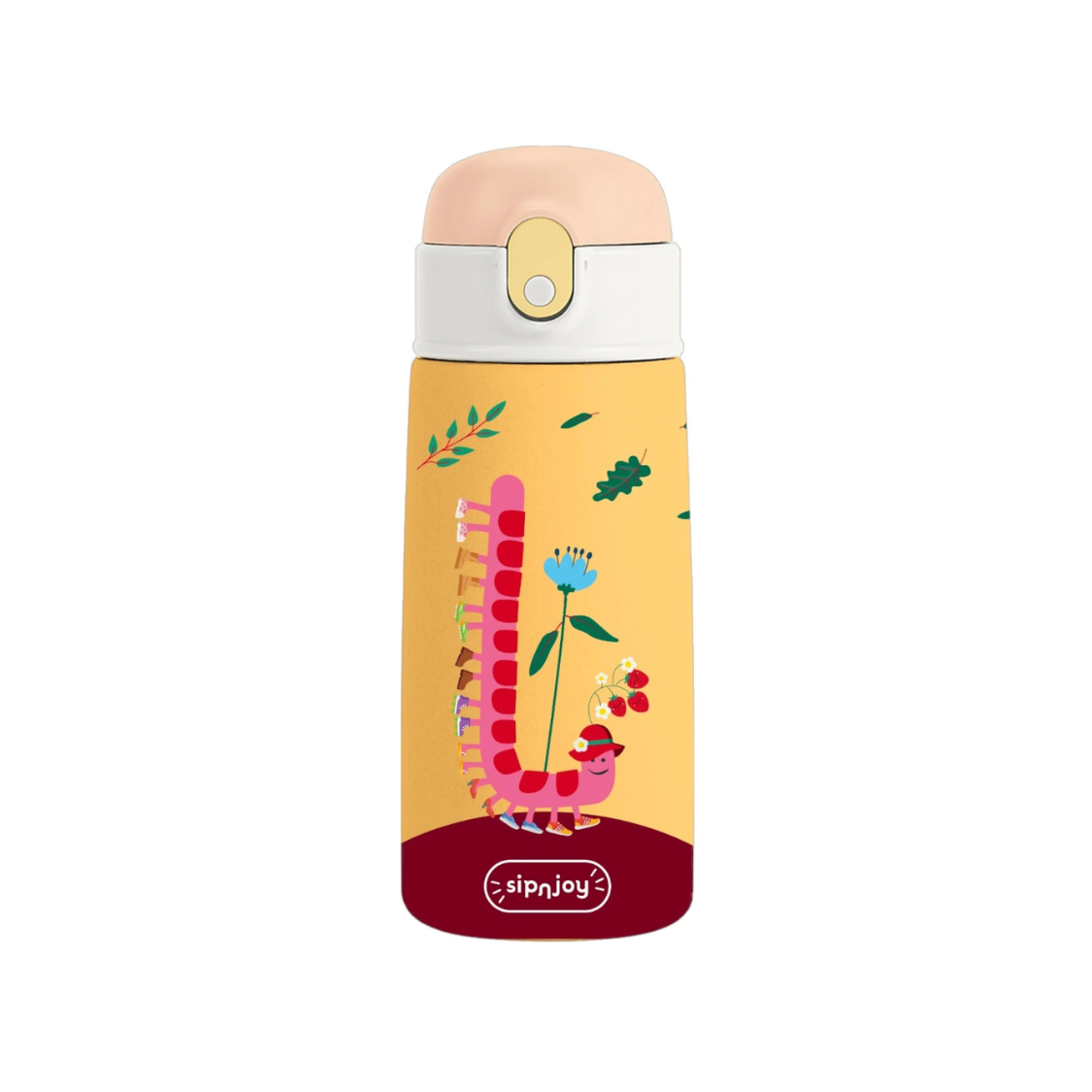 SipSquad Çocuk Su Termosu - Twisty Joy, 480 ml