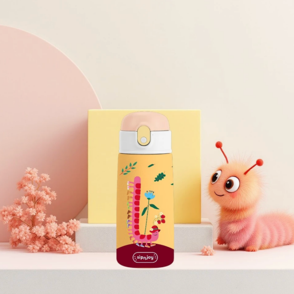 SipSquad Çocuk Su Termosu - Twisty Joy, 480 ml