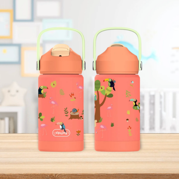FlipSip Çocuk Su Termosu - Jungle Jam, 360 ml
