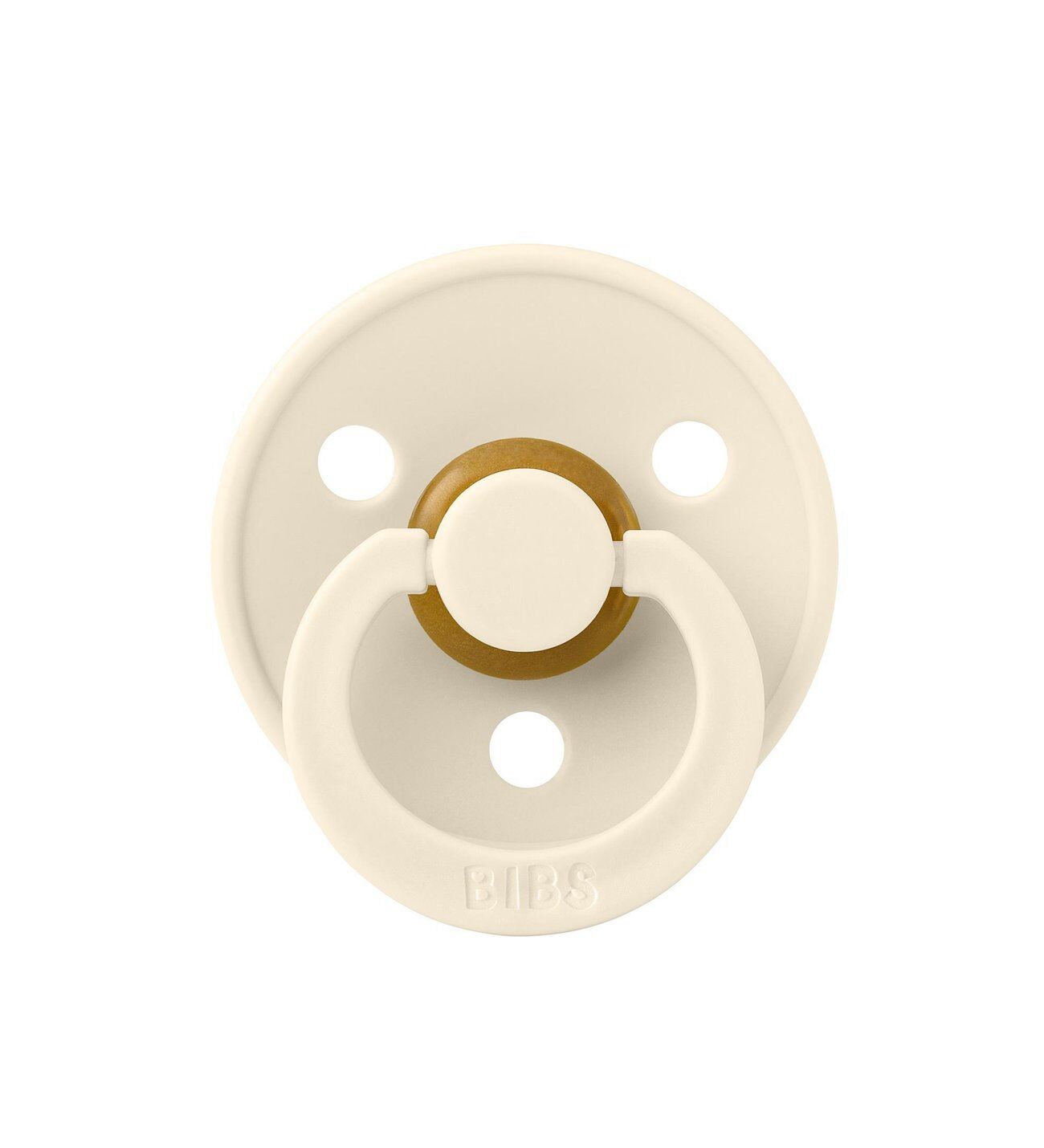 Bibs Colour Anatomik Kauçuk Emzik  Siz 1  (0-6 Ay) -Ivory