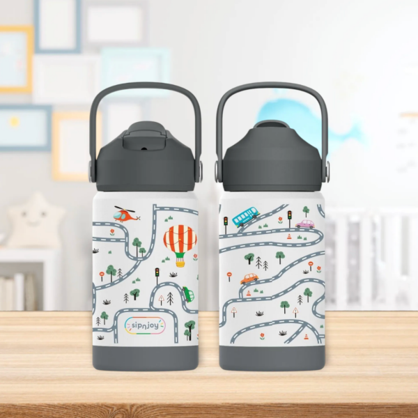 FlipSip Çocuk Su Termosu - Adventure, 360 ml