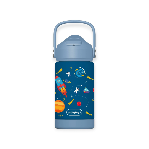 FlipSip Çocuk Su Termosu - Star Explorer, 360 ml