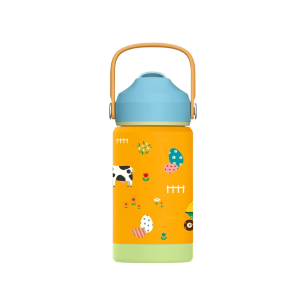 FlipSip Çocuk Su Termosu - Farmyard, 360 ml