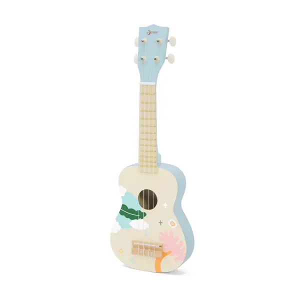 Ahşap Iris Ukulele - Mavi