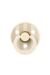 Bibs Studio Colour Block Kauçuk Emzik Size 2 (6+ Ay) - Ivory /Vanilla