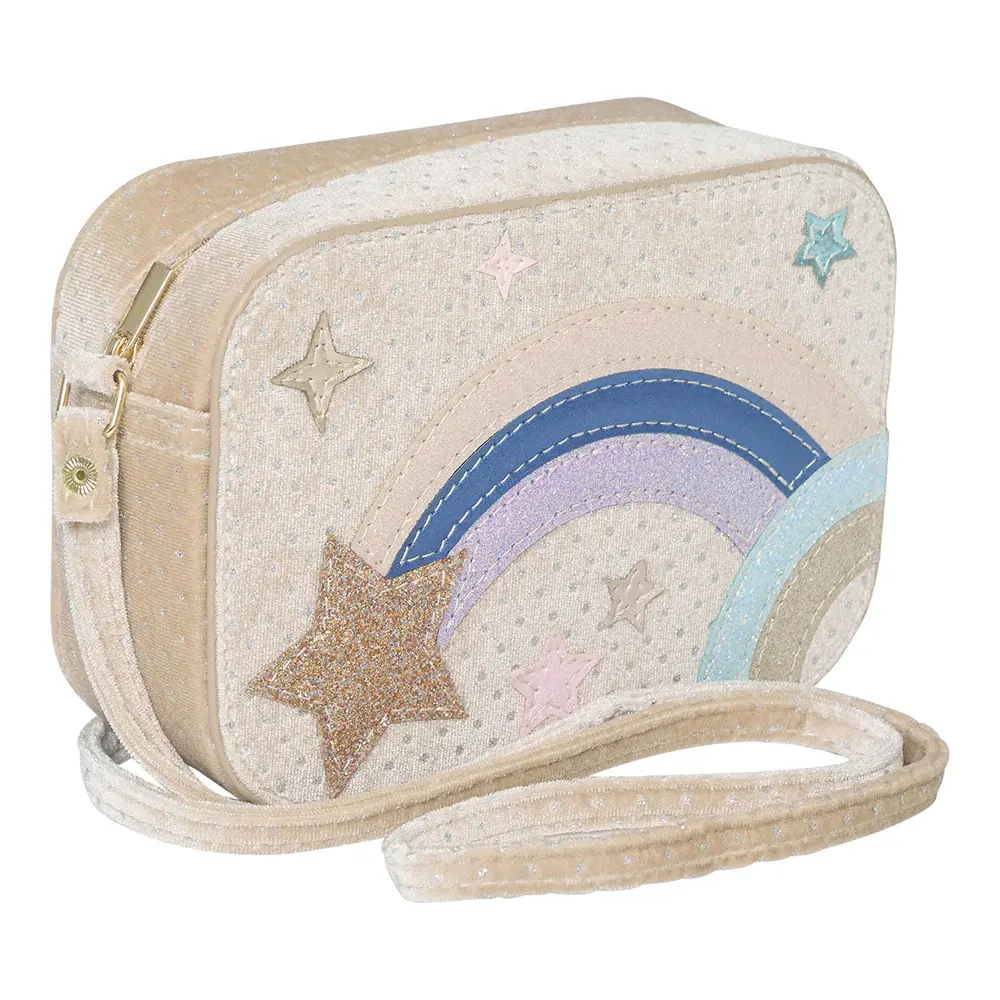 Mimi & Lula Celestial Star Velvet Çanta