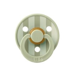 Bibs Studio Colour Block  Emzik Size 1 (0-6 Ay) -Sage