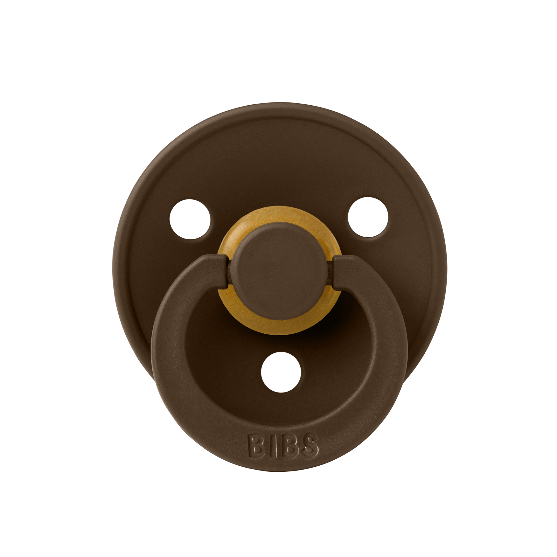 Bibs Colour Kauçuk Emzik  Size 2 (6+ Ay) - Mocha