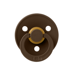 Bibs Colour Kauçuk Emzik  Size 2 (6+ Ay) - Mocha