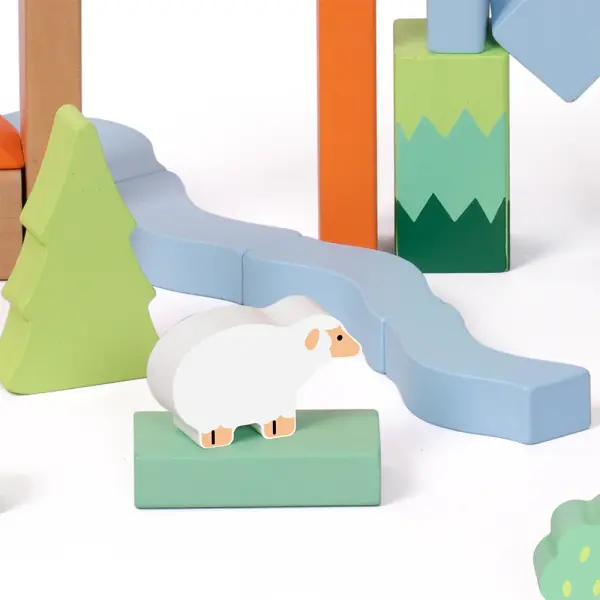 Ahşap Bloklar - Orman