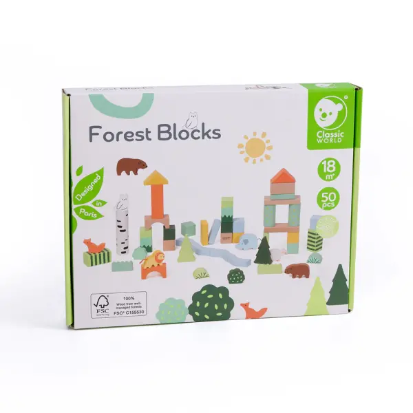 Ahşap Bloklar - Orman