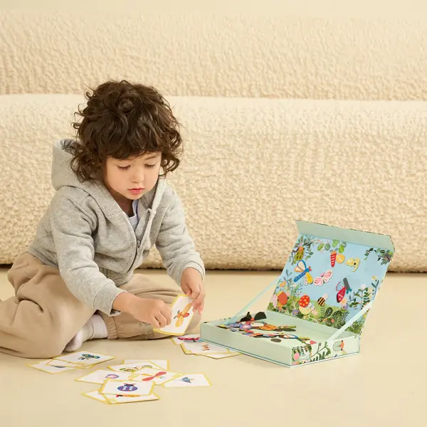 Mıknatıslı Oyun Seti - Insects World