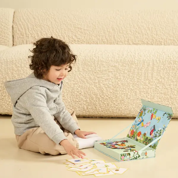 Mıknatıslı Oyun Seti - Insects World