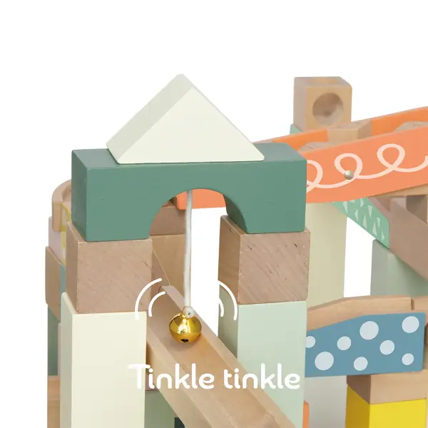 Ahşap Blok Ball Run Oyunu