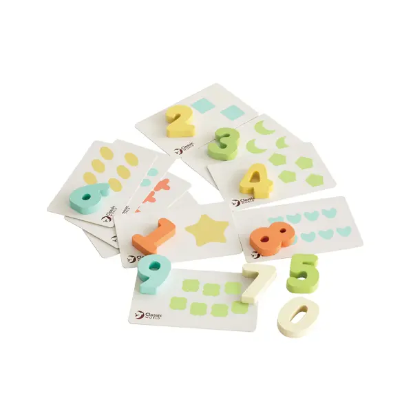 Classic World Ahşap Bebek Aktivite Seti