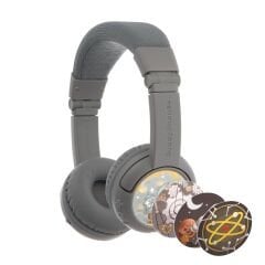 Onanoff BuddyPhones Play Plus - Kulak Üstü Kulaklık Gri