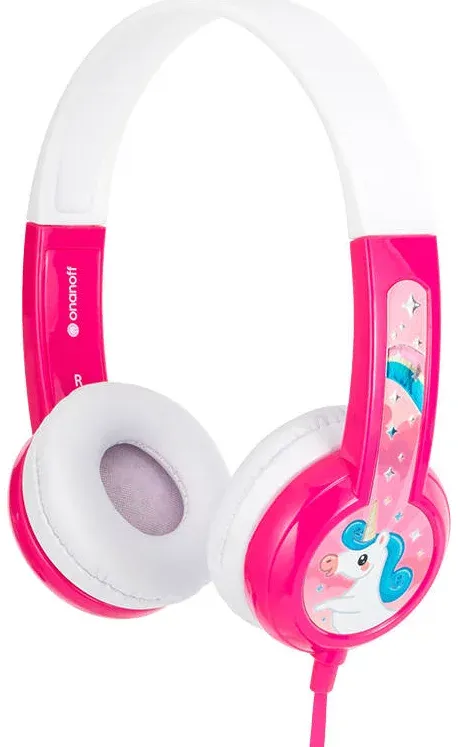 Onanoff BuddyPhones Discover - Kulak Üstü Kulaklık Pembe