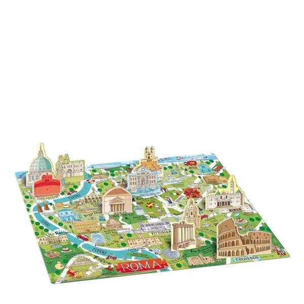 Gez, Öğren ve Keşfet - Roma, 140 Parça Puzzle