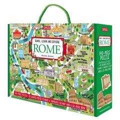 Gez, Öğren ve Keşfet - Roma, 140 Parça Puzzle