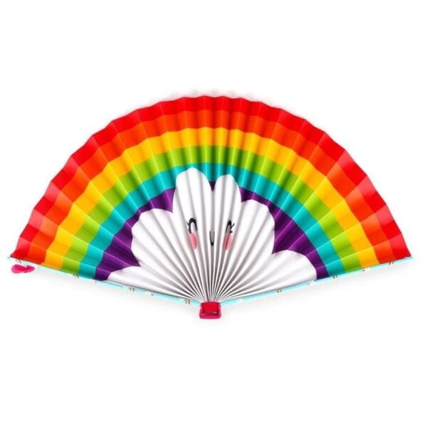 Çocuk Yelpazesi - Gökkuşağı