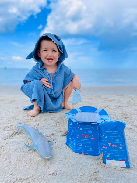 Kullan-At Çocuk Lazımlığı 3’lü – Balık Desenli