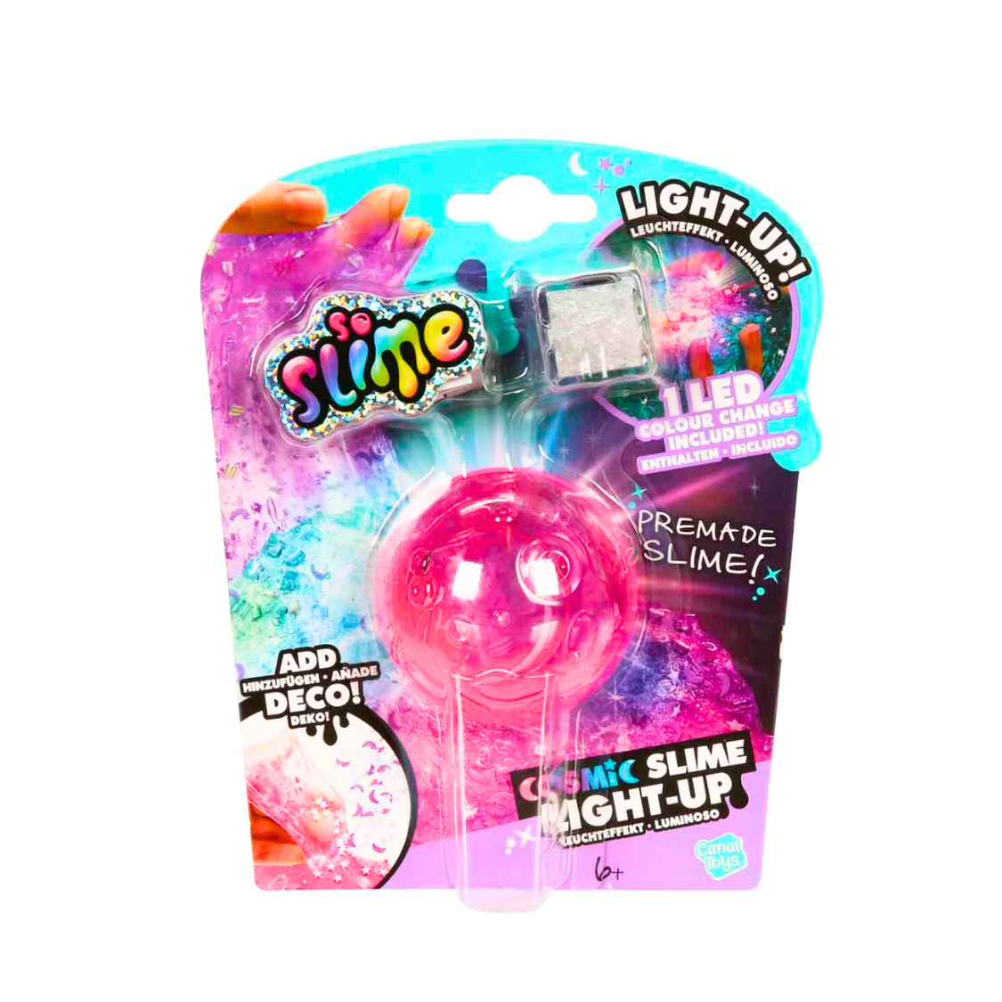 So Slime Işıklı Cosmic Slime - Pembe