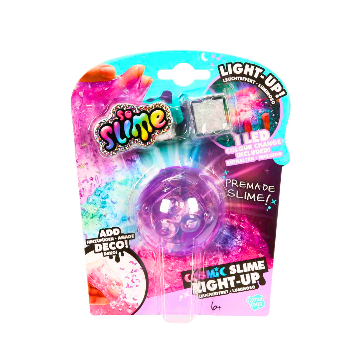 So Slime Işıklı Cosmic Slime - Mor