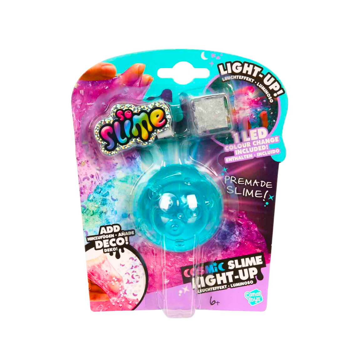 So Slime Işıklı Cosmic Slime - Mavi