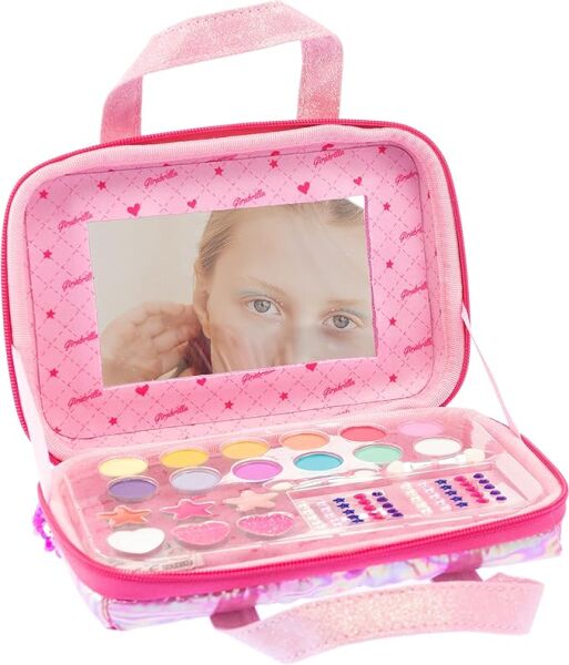 Puffer Pembe Makyaj Çantası