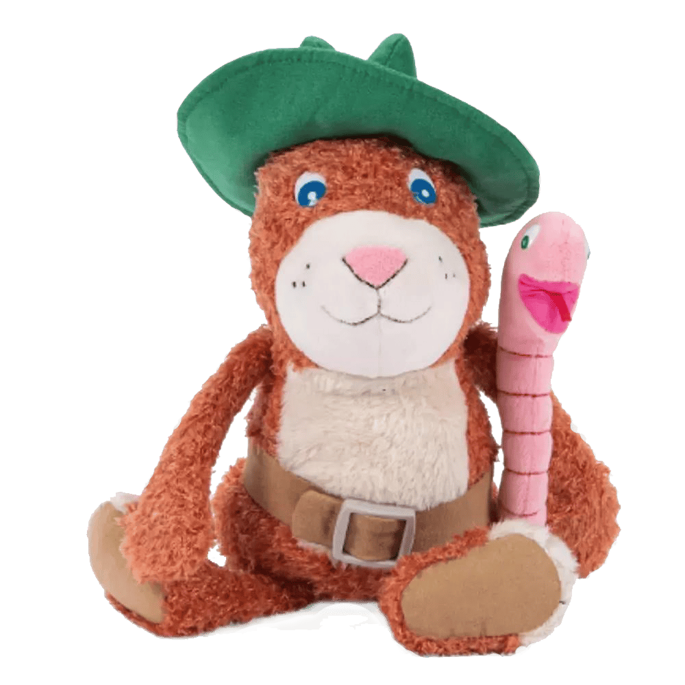 Moulin Roty Hamster Billy Ve Solucan Jean - Claude
