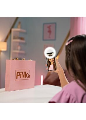 Pink It Selfie Işıklı Makyaj Çantası