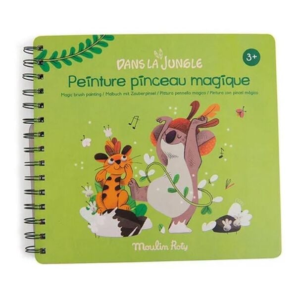 Sihirli Sulu Boya Kitabı - Dans La Jungle