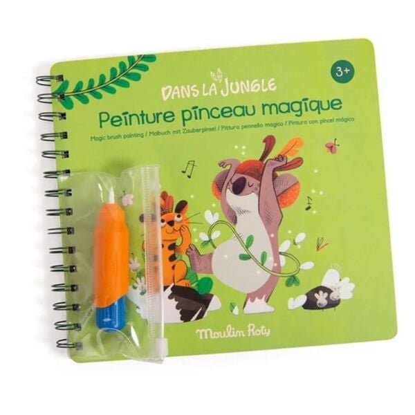 Sihirli Sulu Boya Kitabı - Dans La Jungle