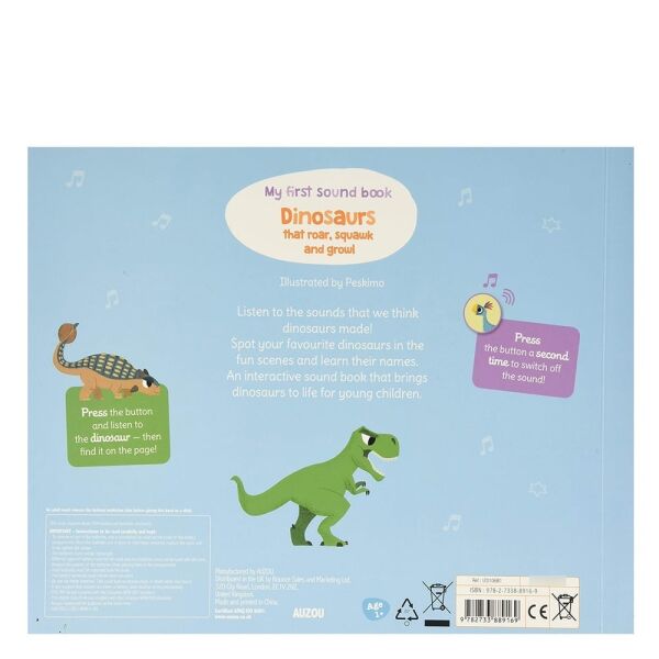 My First Sound Book - Dinosaurs