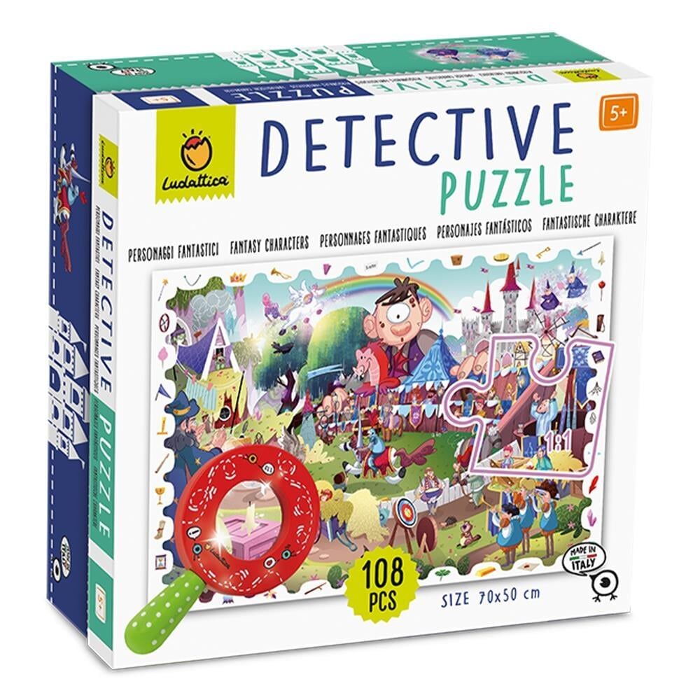 Ludattica Dedektif Puzzle - Fantastik Karakterler