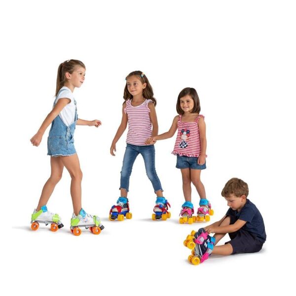 Kolay Giyilen Paten - Pembe, 24-34 Numara