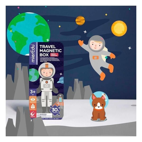 Manyetik Puzzle Kutusu - Uzay Maceraları