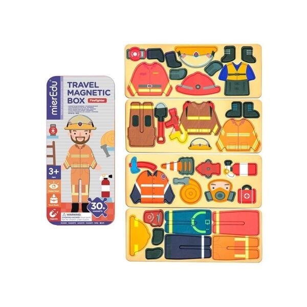 Manyetik Puzzle Kutusu - İtfaiyeci