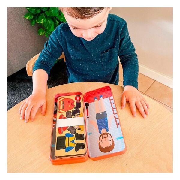 Manyetik Puzzle Kutusu - İtfaiyeci